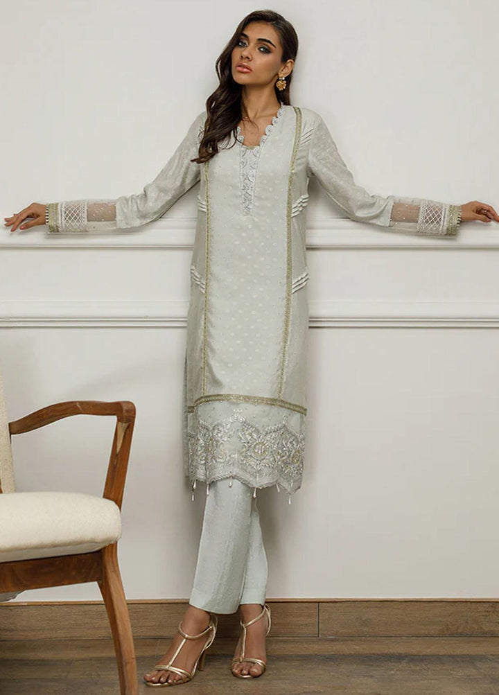 Threads & Motifs Luxury Pret  Khaadi Net Shirt 8235