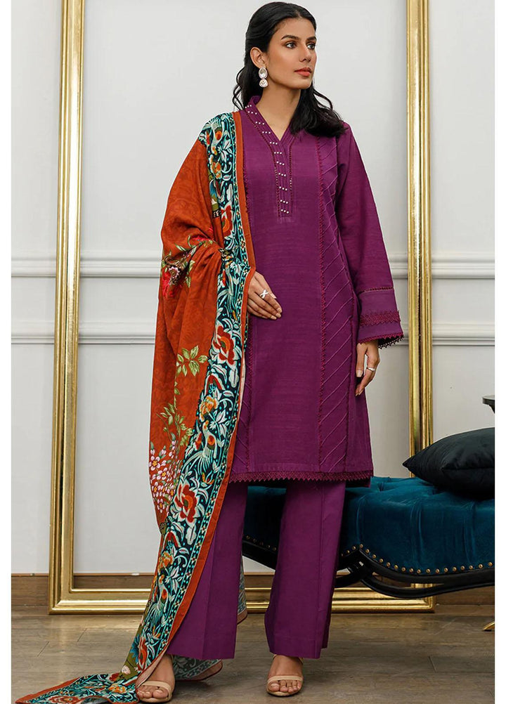 Threads & Motifs Luxury Pret  Khaddar 2 Piece Suit THM23RW 8222