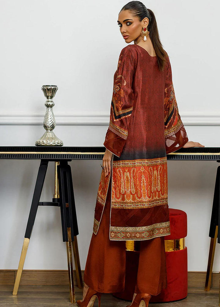 Threads & Motifs Luxury Pret  Silk Shirt THM23RW 8201