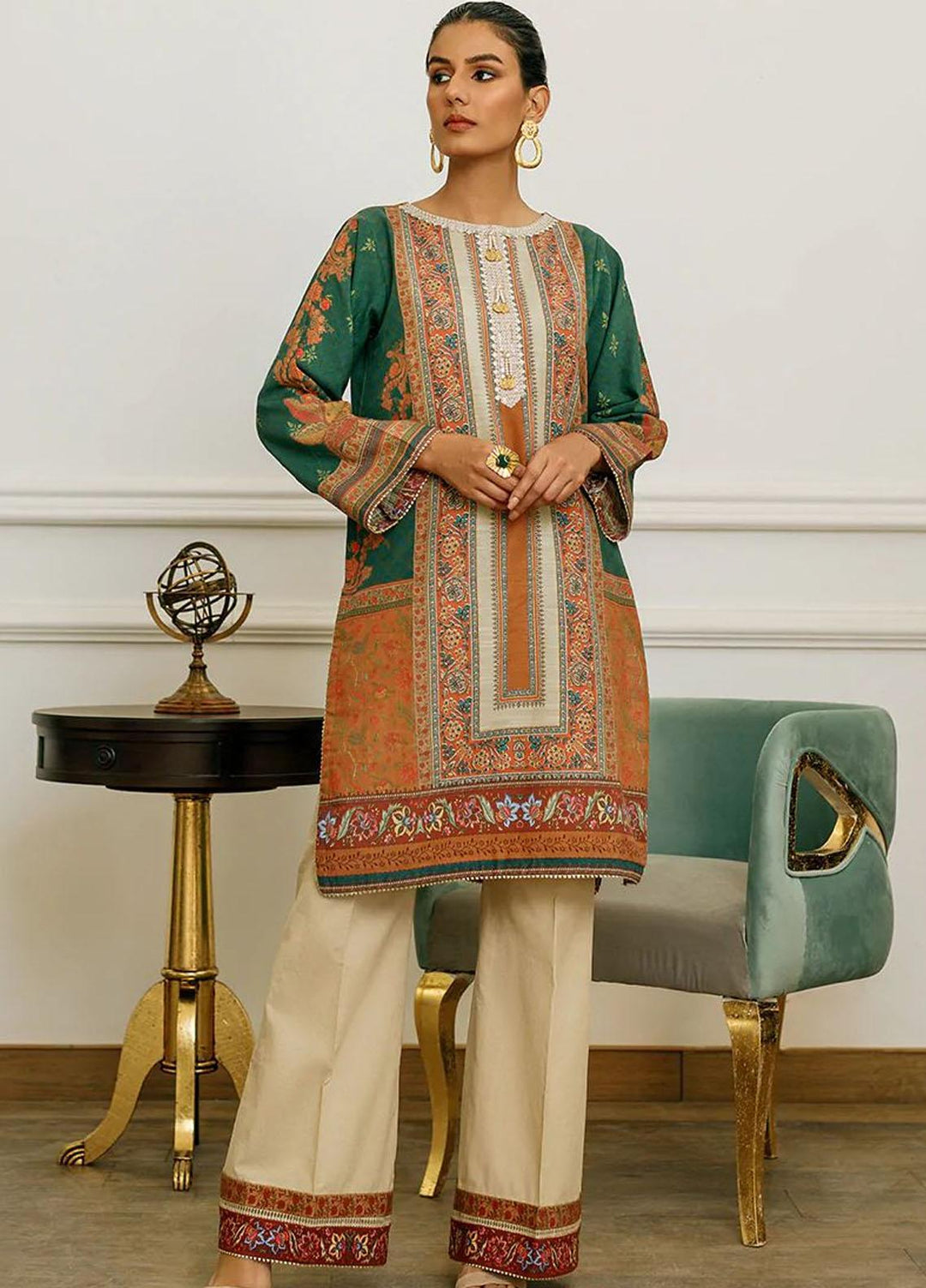 Threads & Motifs Luxury Pret Khaddar Shirt THM23RW 8027