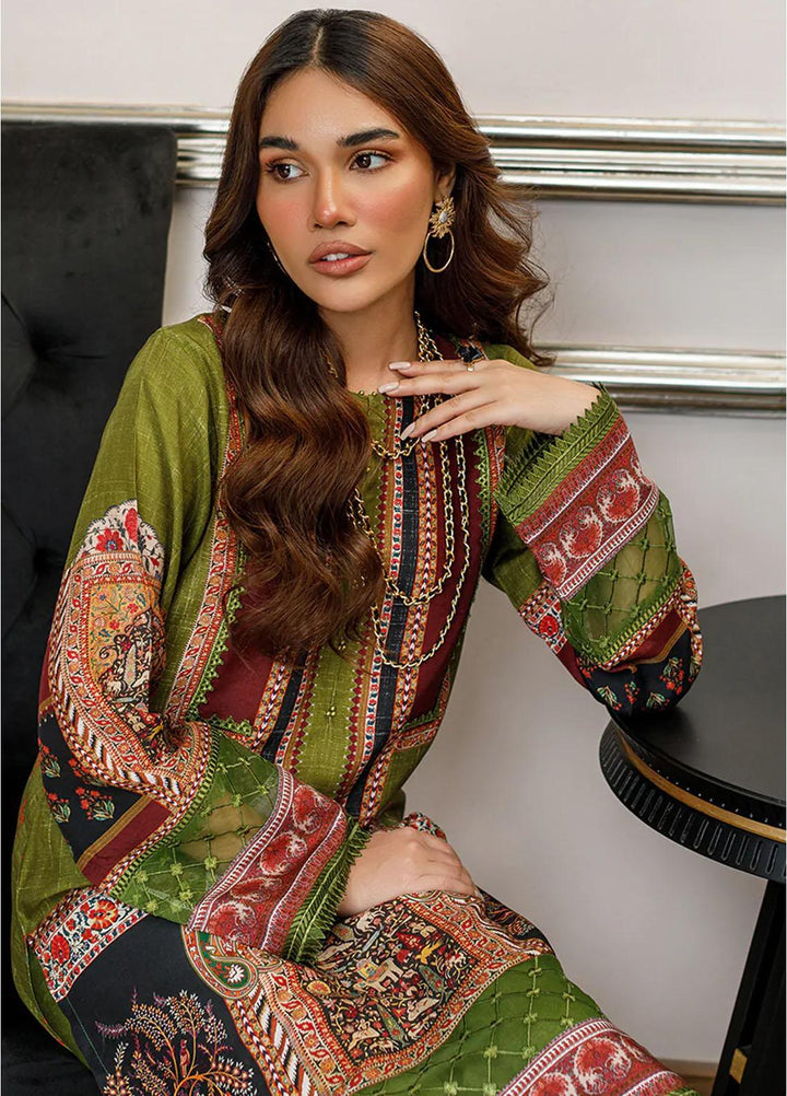 Threads & Motifs Luxury Pret  Silk Shirt THM23RW 8221