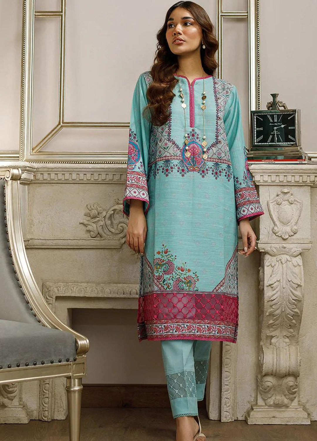 Threads & Motifs Luxury Pret Khaddar Shirt THM23RW 8028