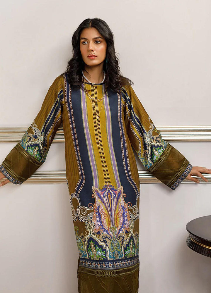 Threads & Motifs Luxury Pret  Silk Shirt THM23RW 8216