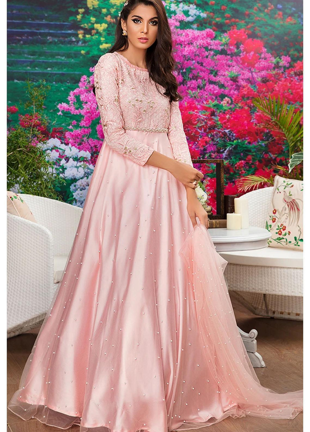 Threads & Motifs Pret Semi Formal Organza Dress THM21SF 4656.3
