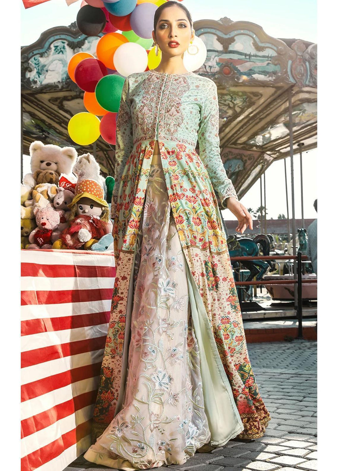 Threads & Motifs Pret Semi Formal Net 2 Piece THM21SF 5292
