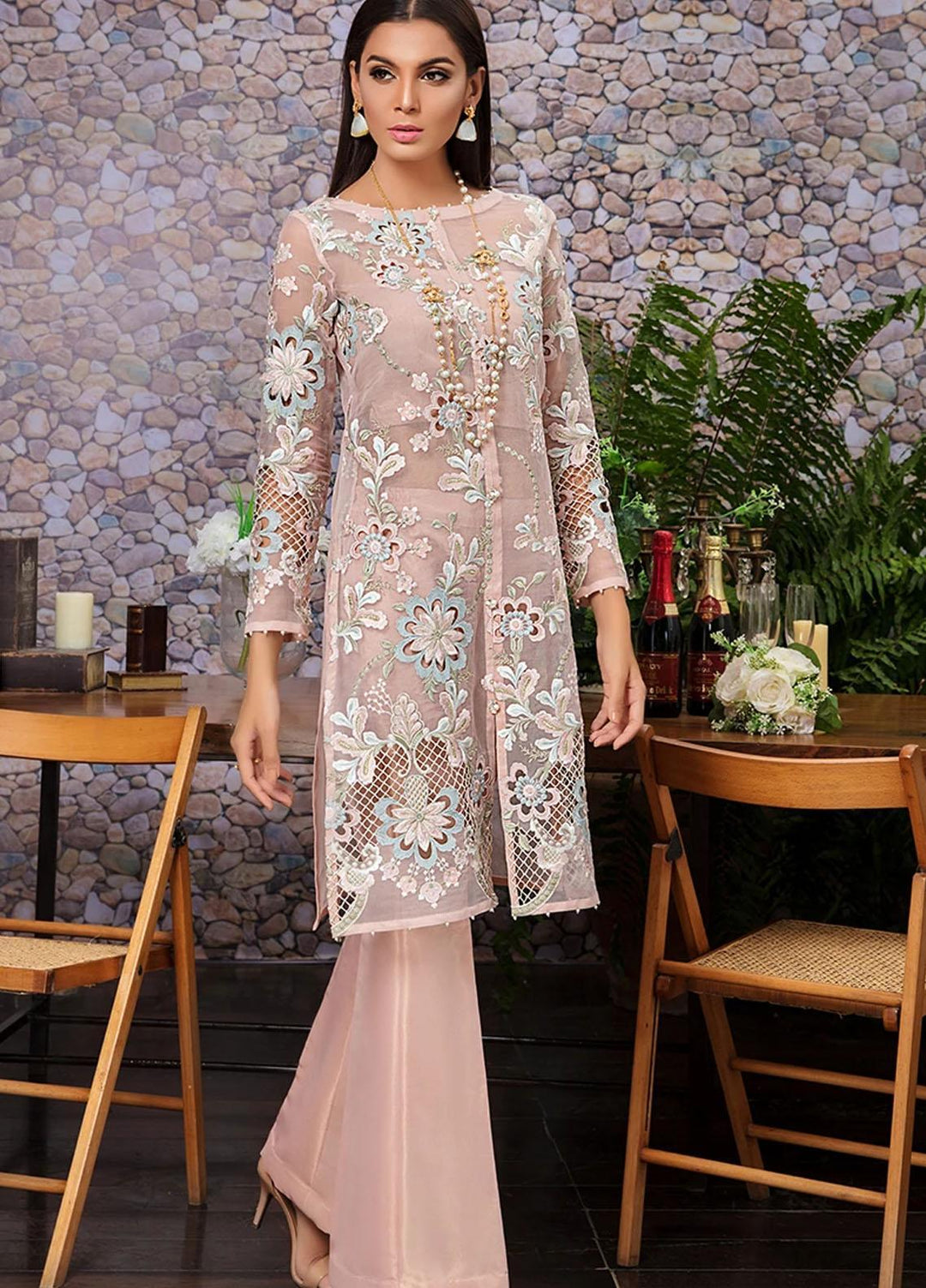 Threads & Motifs Pret Semi Formal Organza Shirt THM21SF 5999