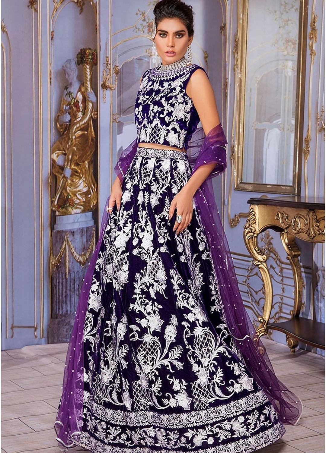 Threads & Motifs Pret Semi Formal Velvet 2 Piece THM21SF 6263
