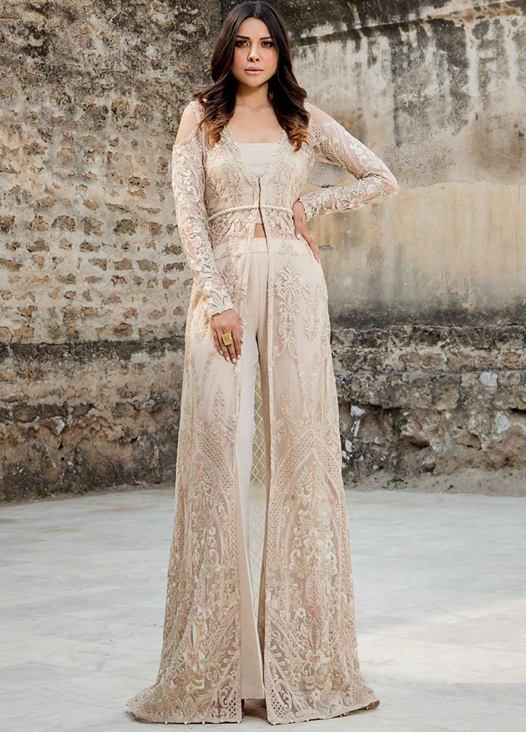Threads & Motifs Pret Semi Formal Net Dress THM21SF 6404