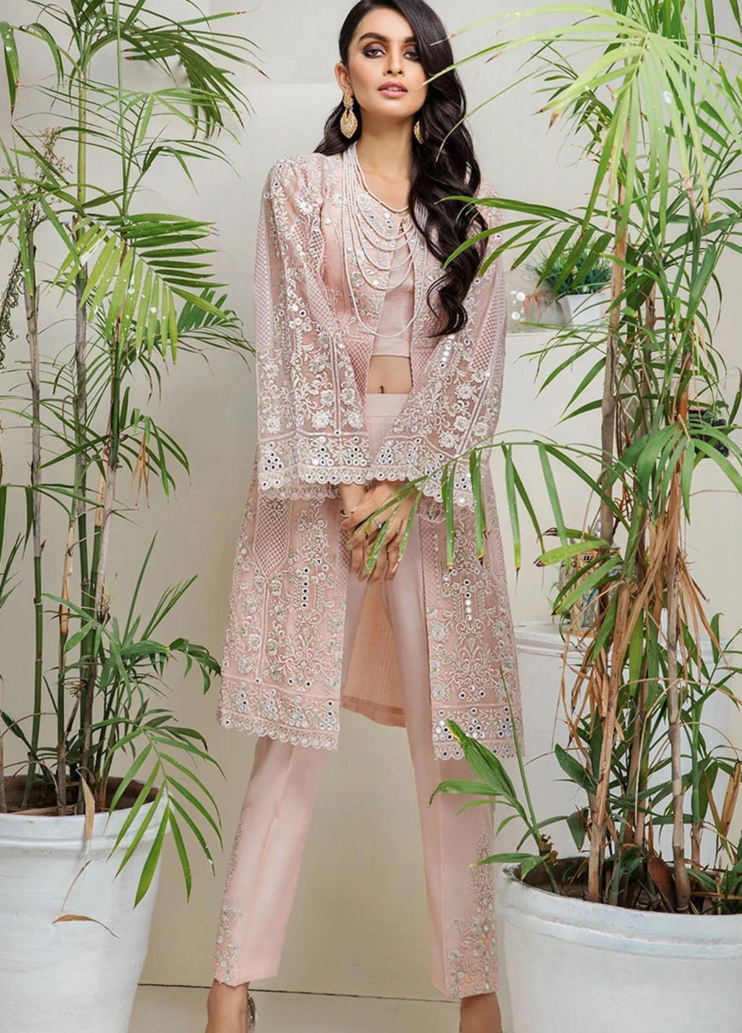Threads & Motifs Pret Semi Formal Organza Shirt THM21SF 6691