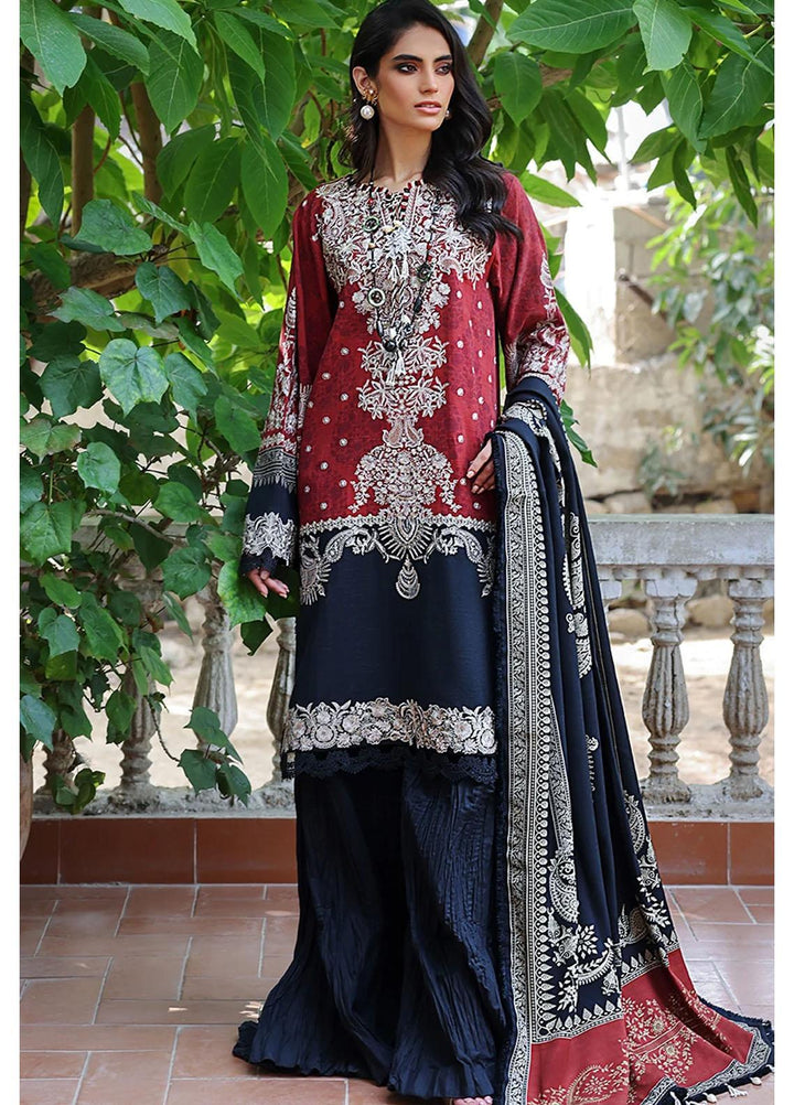 Threads & Motifs Embroidered Khaddar Suits Unstitched 2 Piece THM21UK 7389 - Winter Collection