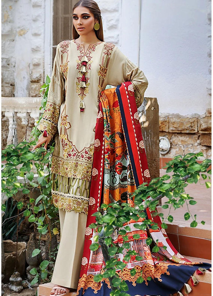 Threads & Motifs Embroidered Khaddar Suits Unstitched 2 Piece THM21UK 7390 - Winter Collection