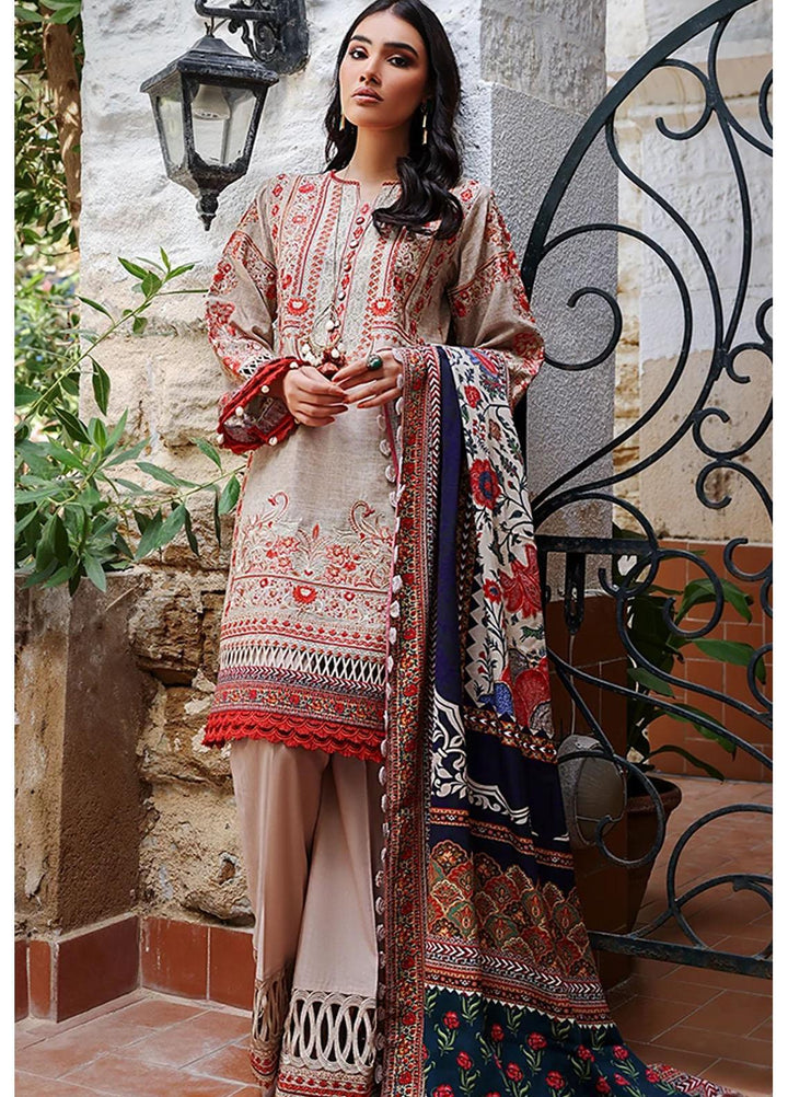 Threads & Motifs Embroidered Khaddar Suits Unstitched 2 Piece THM21UK 7497 - Winter Collection