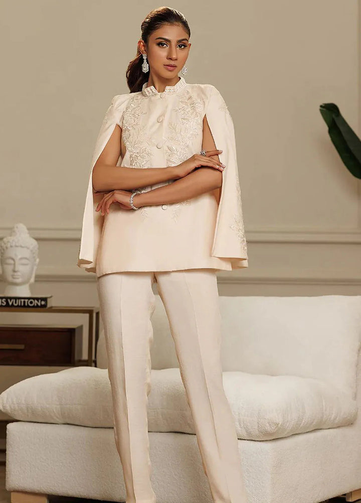 Threads And Motifs Pret Embroidered Chanderi Cape 8751