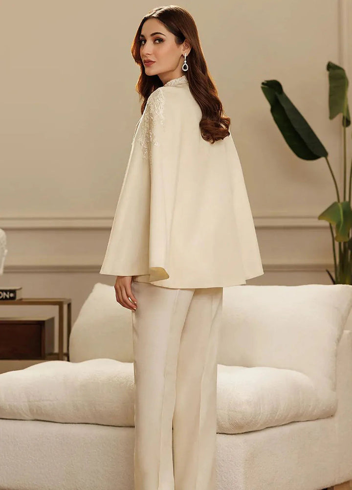 Threads And Motifs Pret Embroidered Chanderi Cape 8752