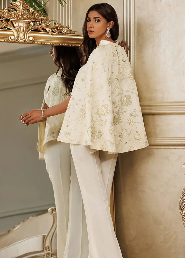 Threads And Motifs Pret Embroidered Chanderi Dress 8753