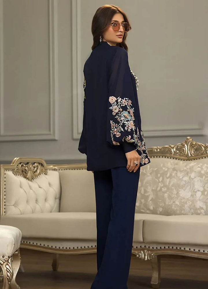 Threads And Motifs Pret Embroidered Chiffon Dress 8615