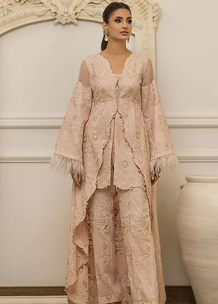 Threads And Motifs Pret Embroidered Chiffon Dress 8635