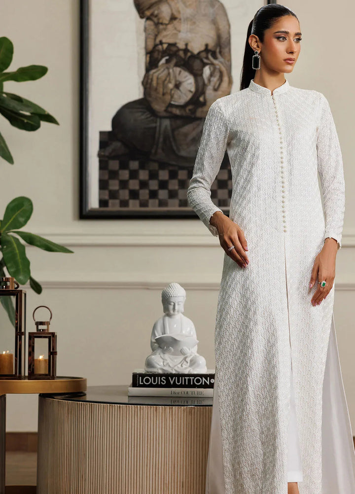 Threads And Motifs Pret Embroidered Chiffon Dress 8930