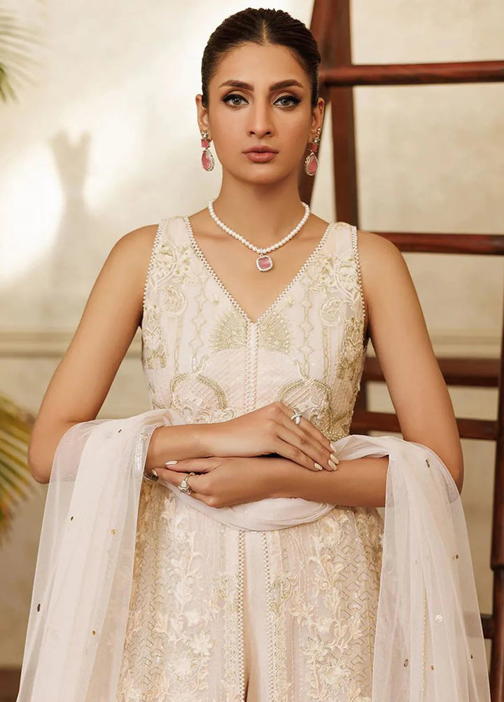 Threads And Motifs Pret Embroidered Net Dress 8261