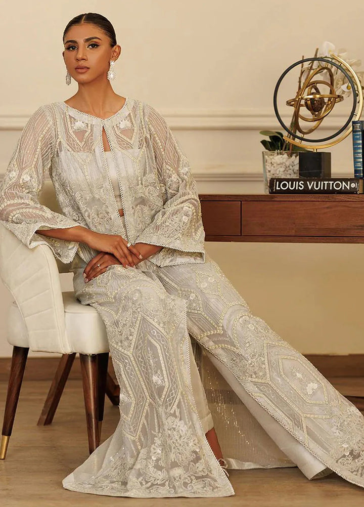 Threads And Motifs Pret Embroidered Net Dress 8406.1