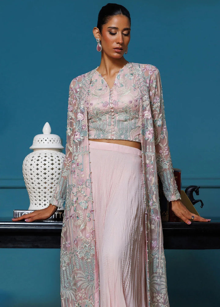 Threads And Motifs Pret Embroidered Net Jacket 8944