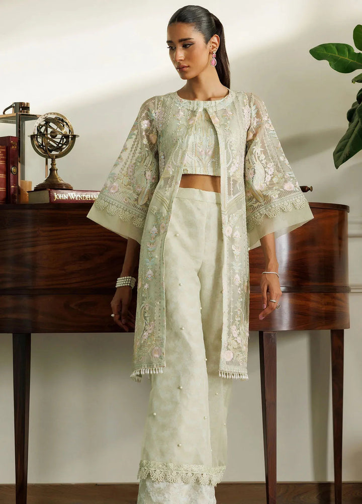 Threads And Motifs Pret Embroidered Organza Dress 8855