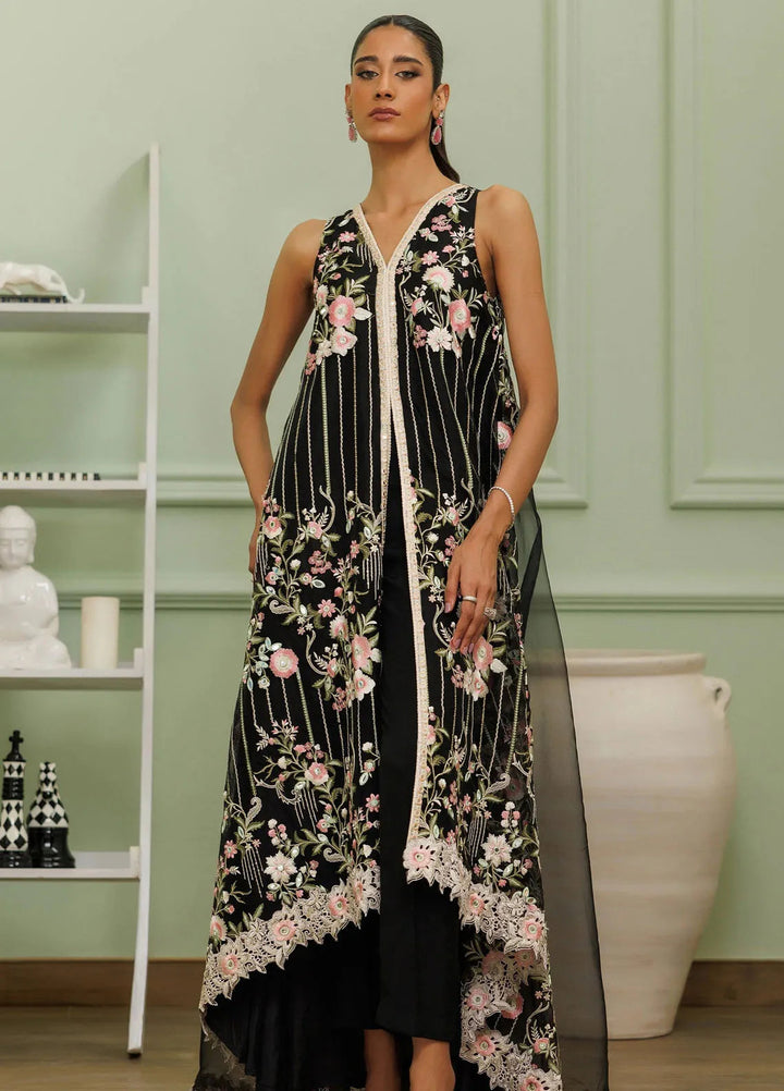 Threads And Motifs Pret Embroidered Organza Dress 8902