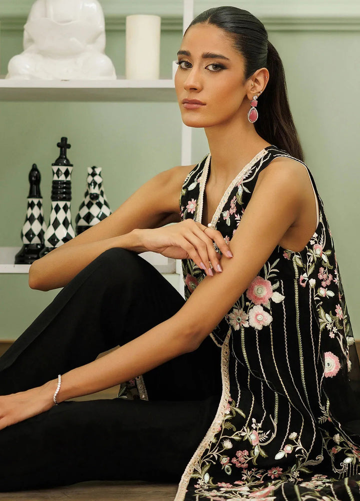 Threads And Motifs Pret Embroidered Organza Dress 8902