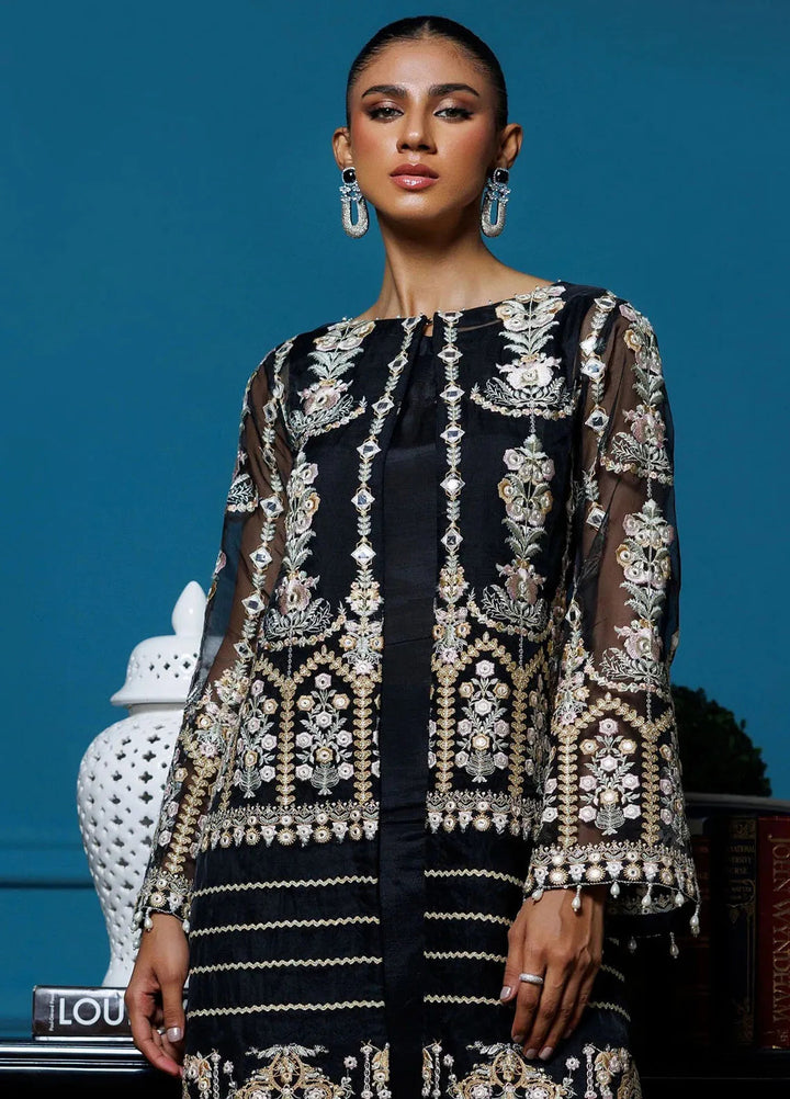 Threads And Motifs Pret Embroidered Organza Jacket 8916.1