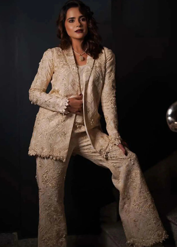 Threads And Motifs Pret Embroidered Organza Jacket 8929.1