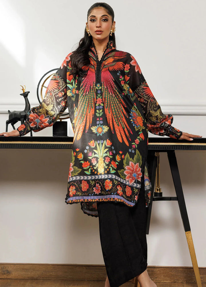 Threads And Motifs Pret Embroidered Viscose Silk 2 Piece Suit 8959