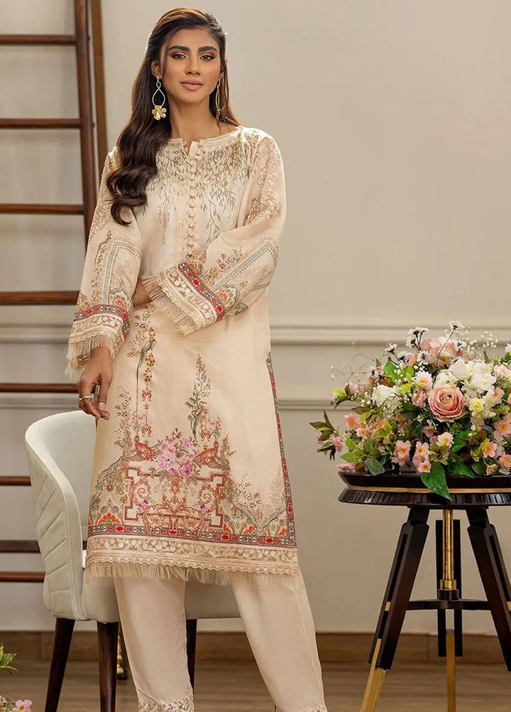 Threads And Motifs Pret Embroidered 3 Piece Suit 8809