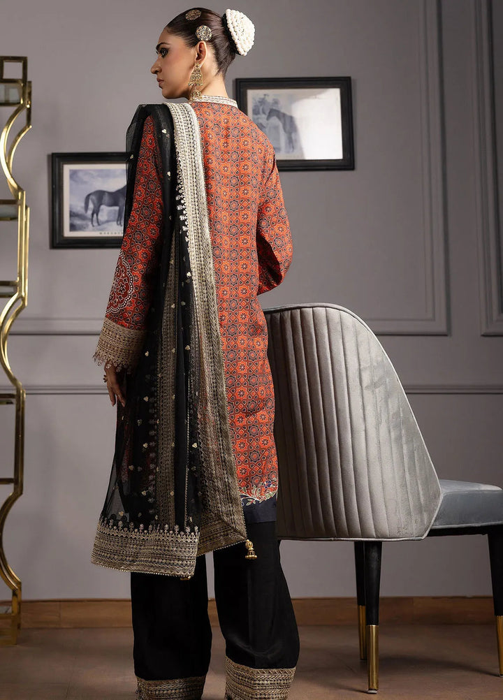 Threads And Motifz Pret Embroidered 3 Piece Suit 9061