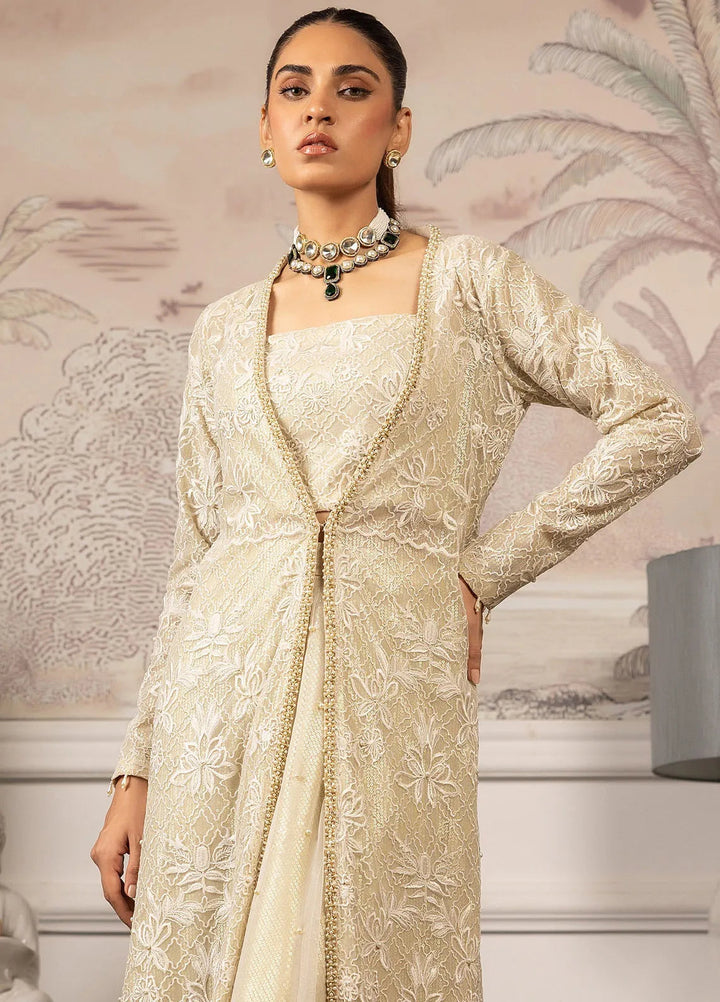 Threads And Motifz Pret Embroidered Net 2 Piece Suit 9047
