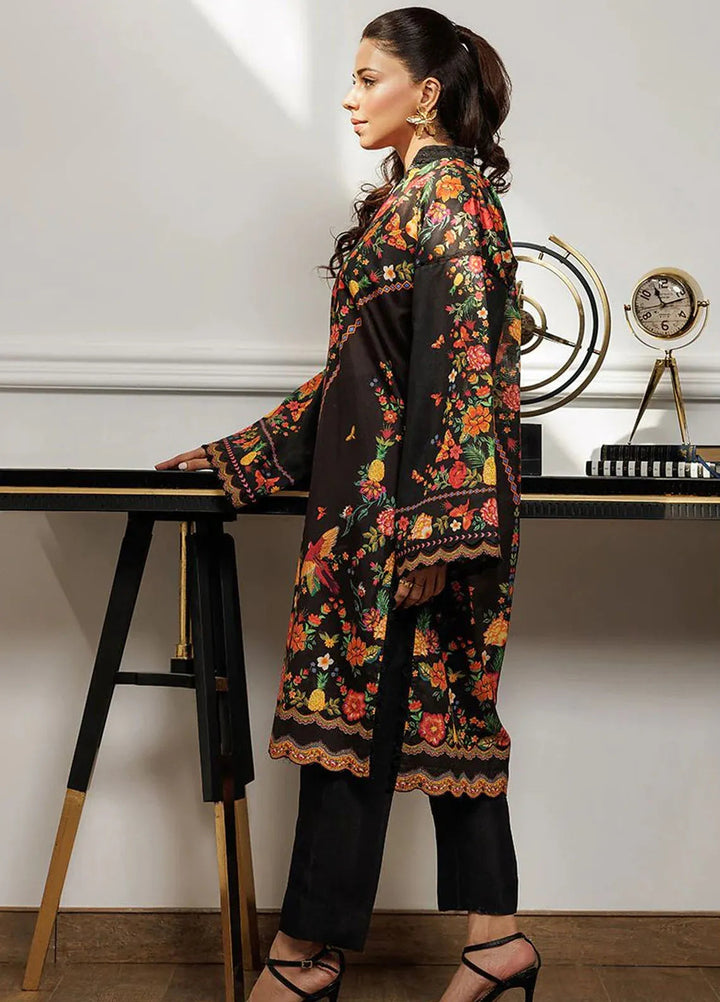 Threads And Motifs Pret Embroidered Net 3 Piece Suit 8899