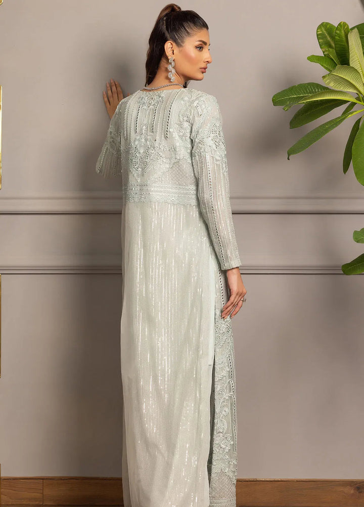 Threads And Motifz Pret Embroidered Organza 3 Piece Suit 9006.1