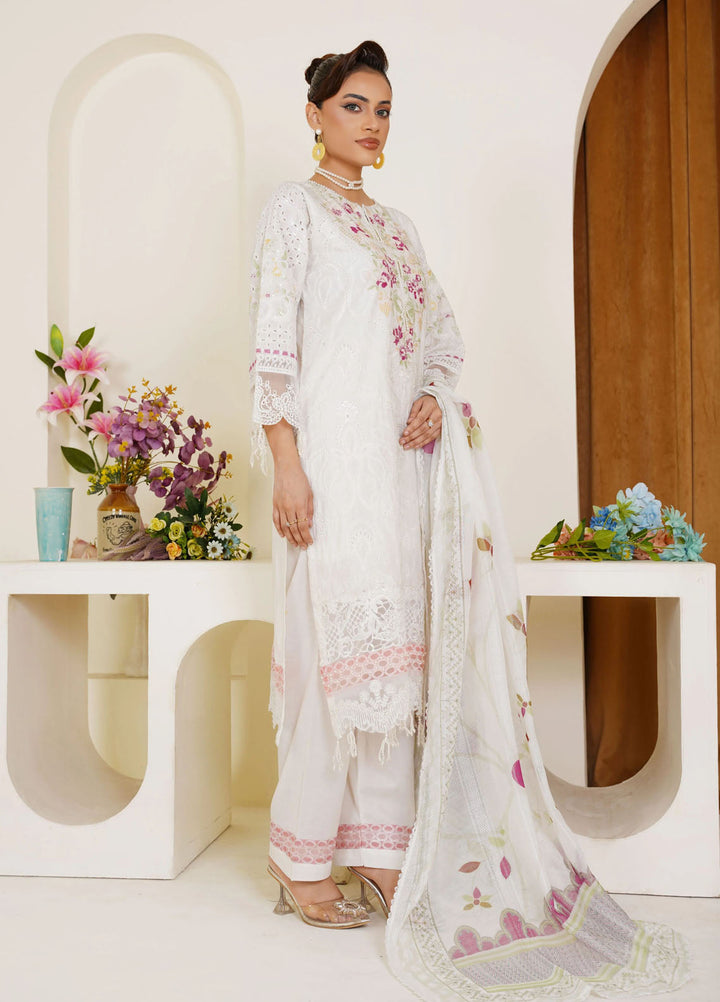 Threads And Weaves Pret Embroidered Lawn 3 Piece Suit RTWL25210