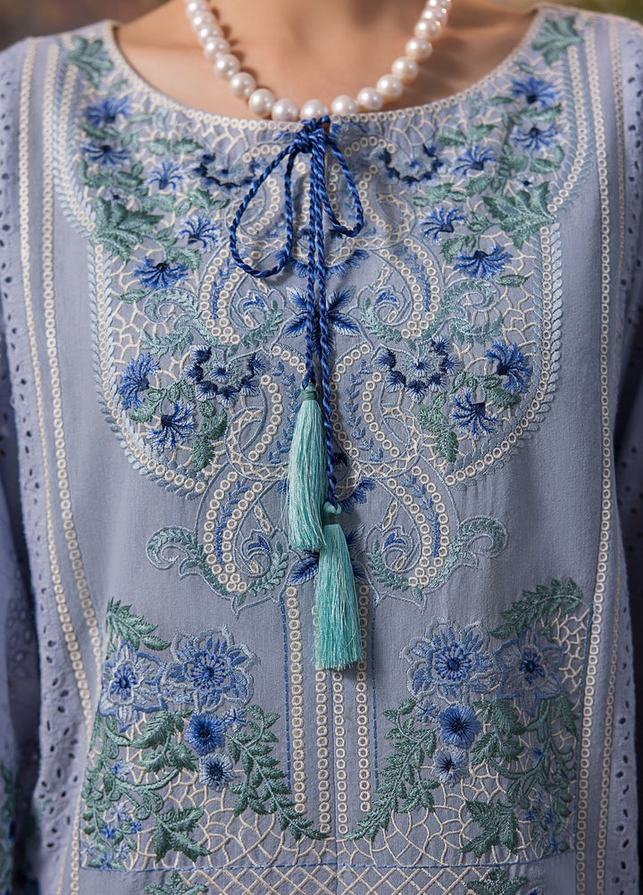 Threads & Motifs Pret Embroidered Chanderi 3 Piece Suits 9358.1