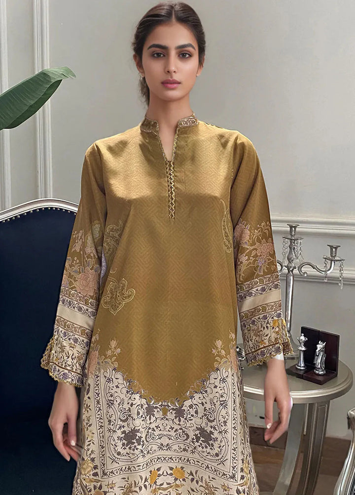 Threads & Motifs Pret Embroidered Viscose Silk 2 PIece Suit 9226