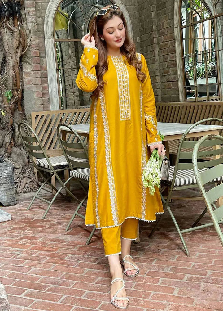 TNG Pret Embroidered Lawn 2 Piece Suit Ember