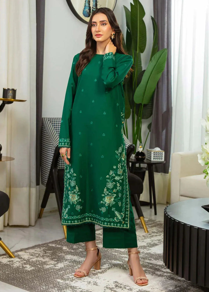 TNG Pret Embroidered Lawn 2 Piece Suit Forest