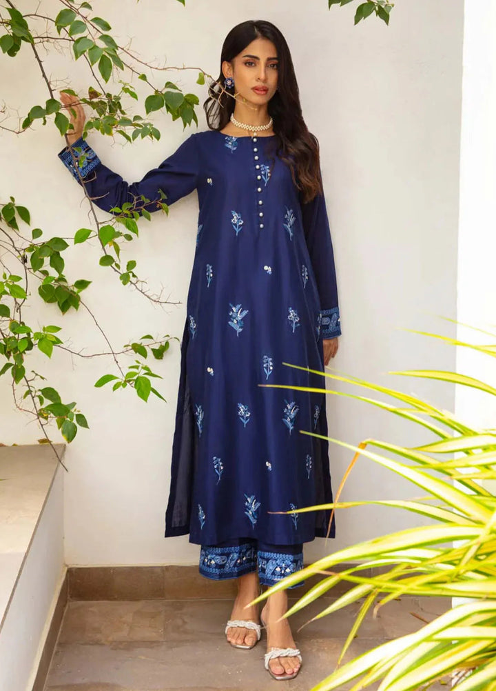 TNG Pret Embroidered Lawn 2 Piece Suit Twilight