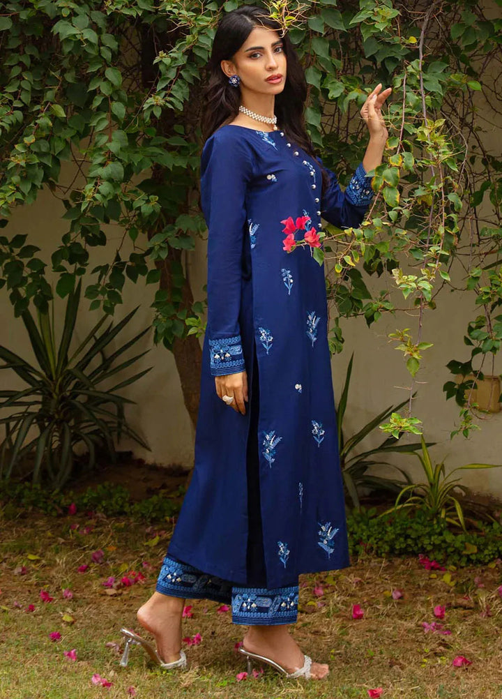 TNG Pret Embroidered Lawn 2 Piece Suit Twilight
