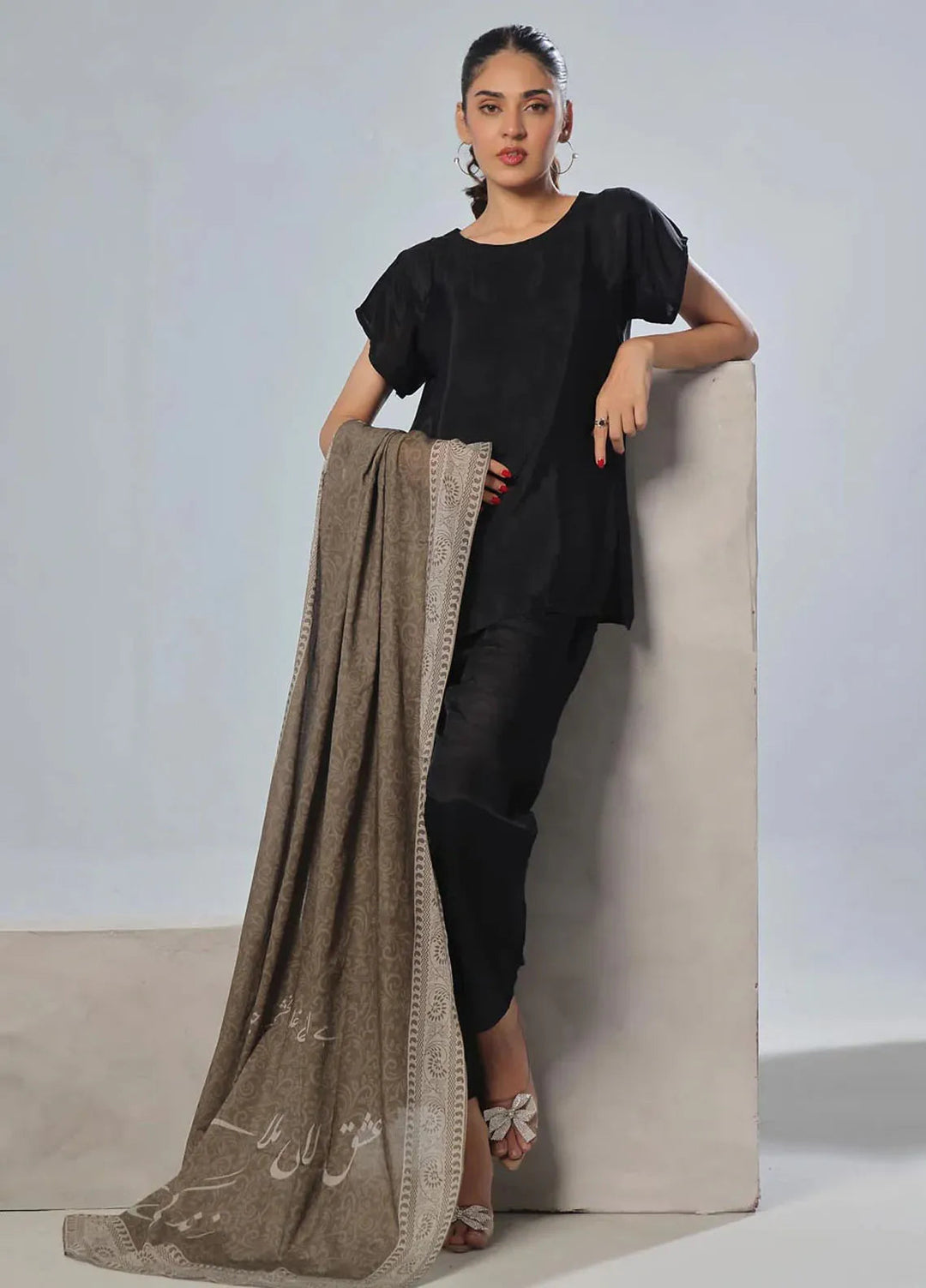 TNG Printed Lafaani Lawn Odhni