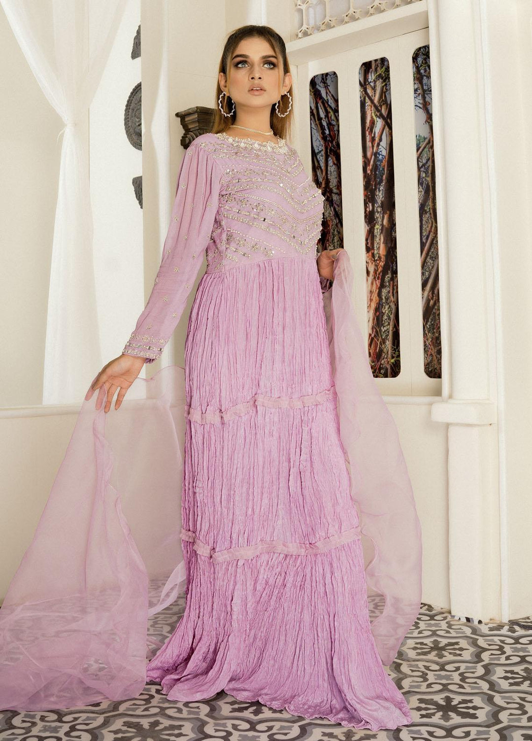 Top Notch Pret Luxury Chiffon 2 Piece TNH21L Lyra