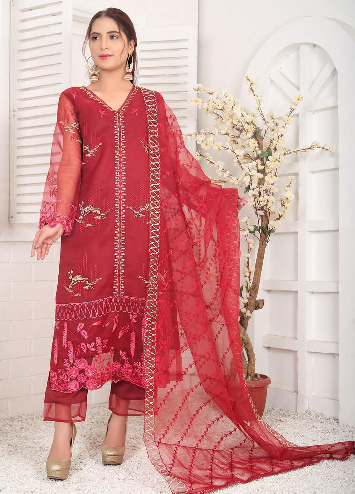 Top Notch Festive Pret  Organza 2 Piece Desire