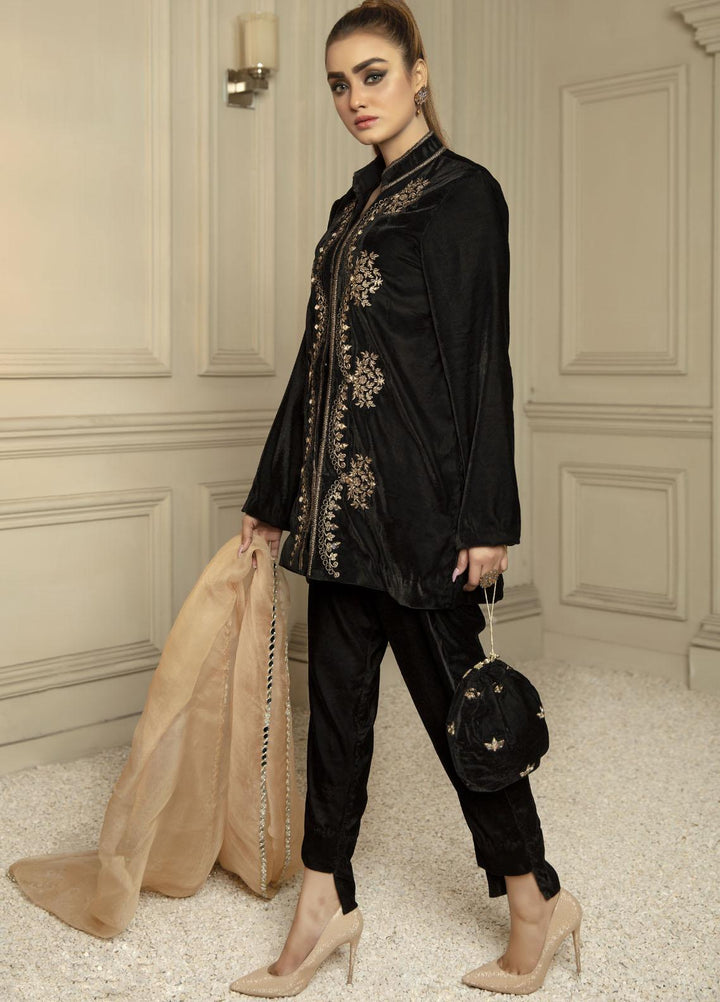 Top Notch Pret Signature Velvet 2 Piece TNH21V Black Onyx