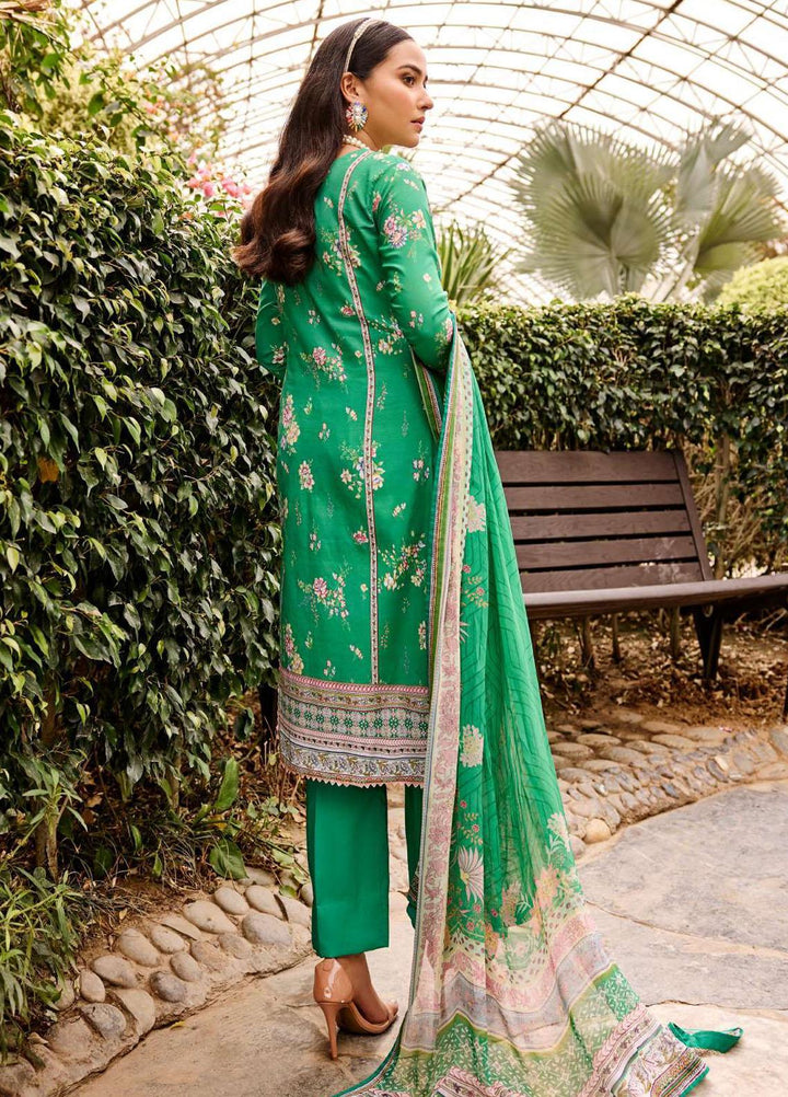 Umang By Motifz Embroidered Lawn Suits Unstitched 3 Piece MT23U MWU03527 Aubergine - Summer Collection