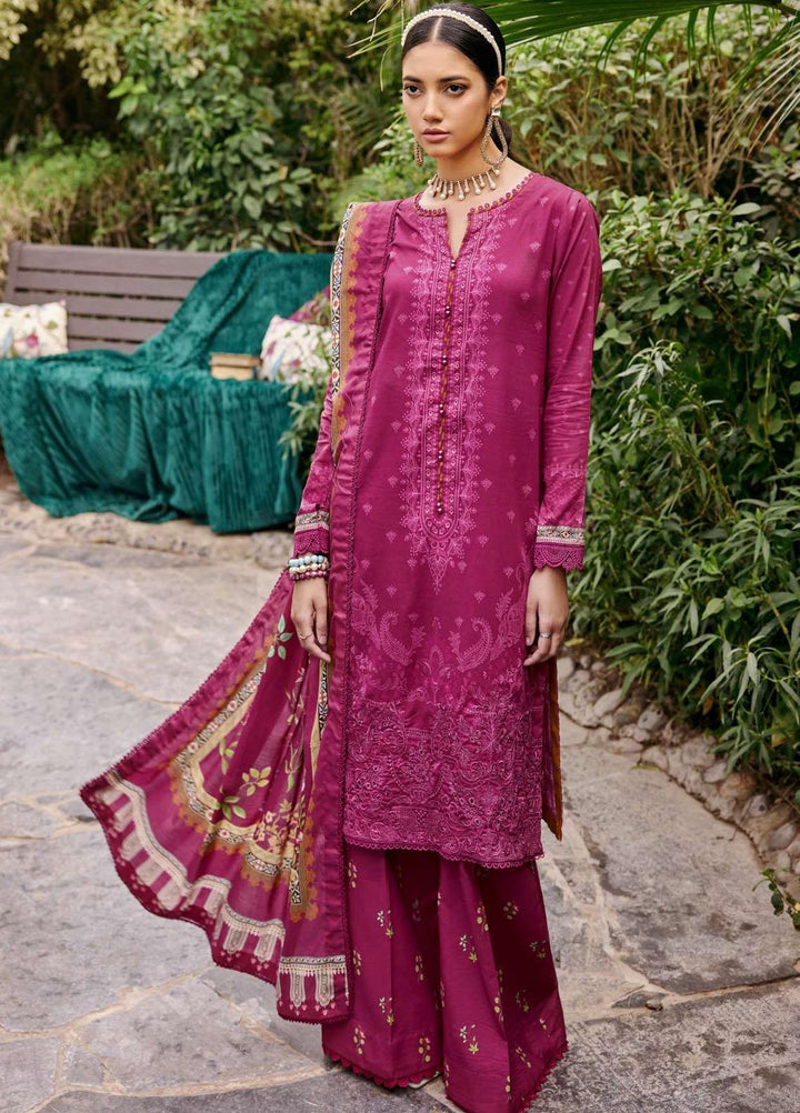 Umang By Motifz Embroidered Lawn Suits Unstitched 3 Piece MT23U MWU03531 Azure - Summer Collection