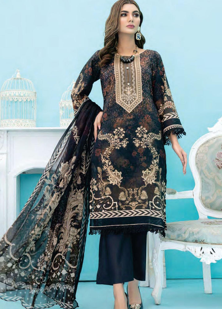 Universal By Sitara Printed Lawn Suits Unstitched 3 Piece SIT22U D-70 - Summer Collection